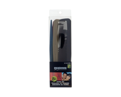 FLEXYS 8pc Combs In a Bag - 8pcs
