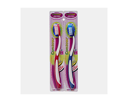 Toothbrushes 2pack (Assorted Colours) - 2pk