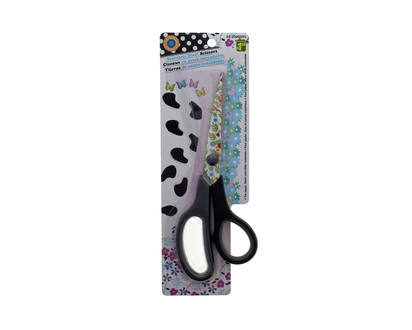 Steel Scissors (Assorted Colours) - 8"