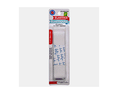 Assorted Size Elastic Fabric Strips - Asst.