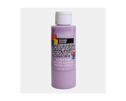 4oz Crafter's Acrylic Paint - Lavender - 118ml