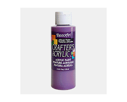 4 oz Peinture Acrylique p/Artisanat - 118ml