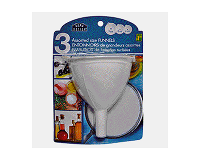 RAMA DESIGN 3pk Kitchen Funnel Set