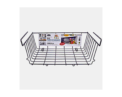 RAMA DESIGN Colored Under-Shelf Rack - 12" X 9"