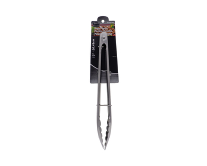 RAMA DESIGN 12" Stainless Steel Tongs - 12"