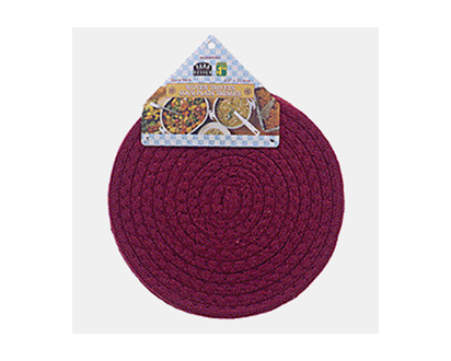 Woven Trivet, 2pc - 9"