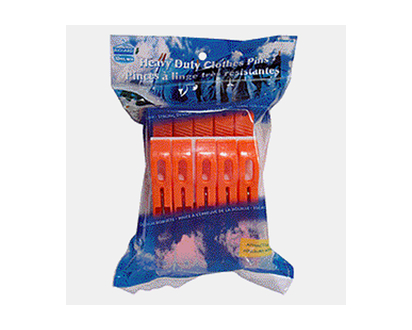 12pcs Heavy Duty Plastic Clothes Pins