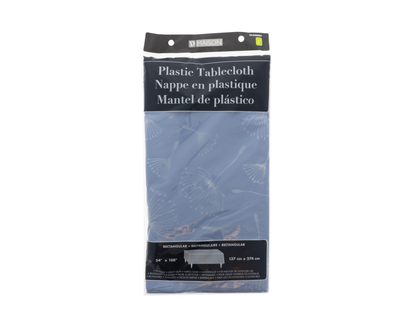 Plastic Printed Tablecloth - 54"x108"