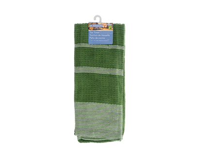 KITCHEN ACCENTS Waffle Cotton Tea Towel - 18"X28"