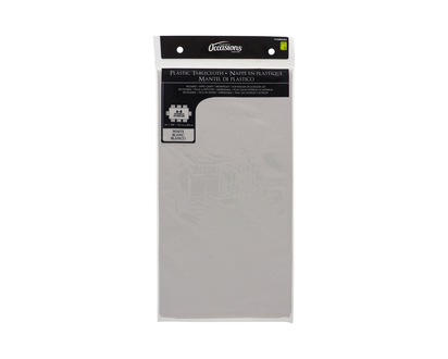 OCCASIONS Plastic DisposableTablecloth - Rectangular