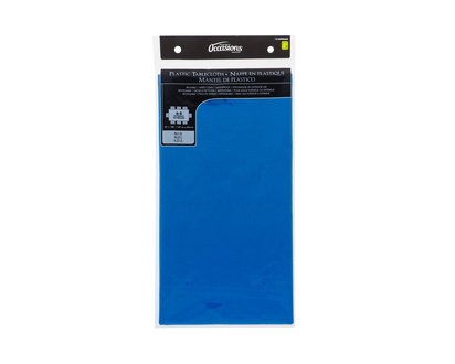OCCASIONS Plastic Disposable Tablecloth - Rectangular