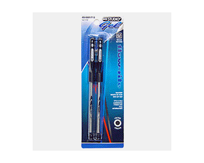 STUDIO Pqt 2 Stylos "Office Gel" - Pqt 2