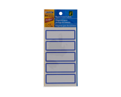 STUDIO Report Cover Labels - 1" x 3"