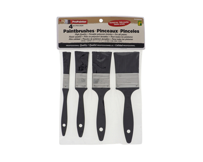 PROPAINTER 4 Straight Paint Brush - 4pk