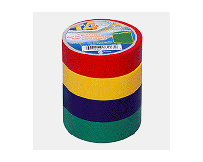 4 Vinyl Electrical Tapes - 19mm x 10m