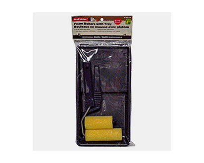 PROPAINTER 2 Foam Rollers w/Paint Tray - 11" x 5.5"