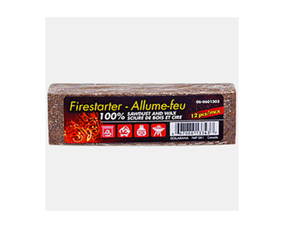 Floral Fire Starter100% Wood Fiber & Wax - 12pcs