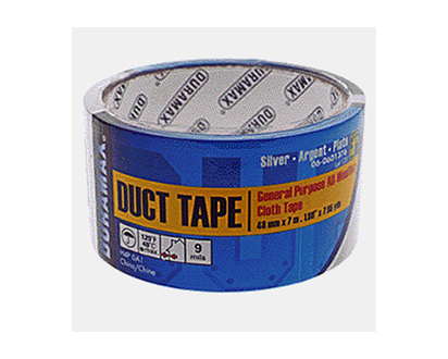 Silver duct tape - 48mmx7mx9mil