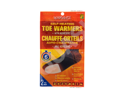 1 Pair Toe Warmer: Power Panel