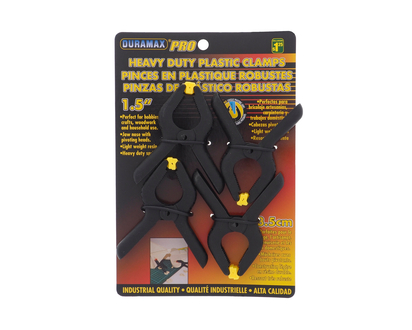 Heavy Duty Plastic Clamps-Asst. - Asst.