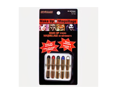 Halloween-Crayons-Maquillage en Bâtons - 3 Styles