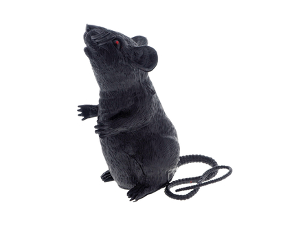Halloween-Large squeaky rat - 14.5"