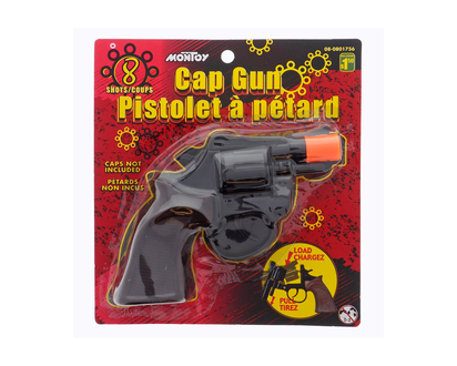 MONTOY Cap Gun Assorted Styles - 8 Shot
