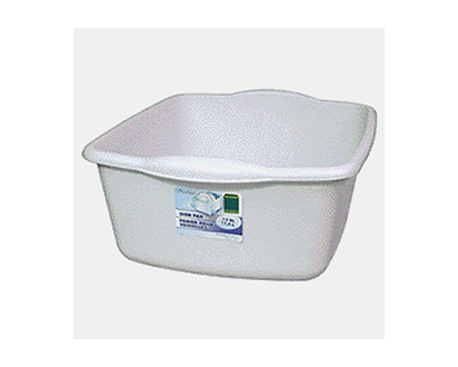 PLASTICO114LPlasticRectangularPan - 11.4 L