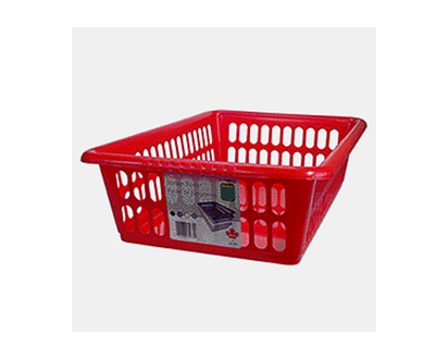 Large Plastic Basket - 39.7 X 27.9 X10.8 CM