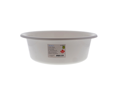 Jumbo Round Plastic Wash Basin - 14"/ 7.5L
