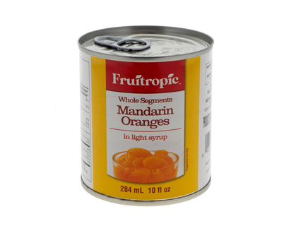 FRUITROPIC 284ml Mandarins in a can - 284ml