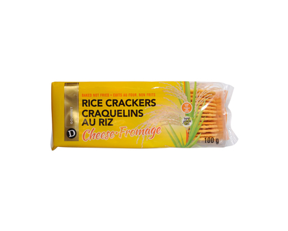 BISKWI 100g Rice Crackers Cheese - 100g