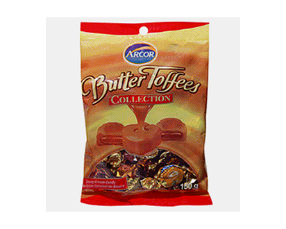 ARCOR Candies Asst Butter Toffees - 120g