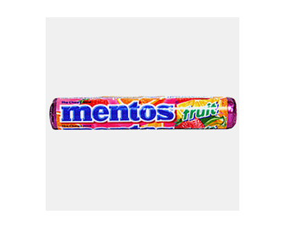 MENTOS Candies Fruit Flavour - 29.7g