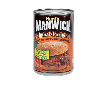 HUNT'S MANWICH 398ml Sloppy Joe Sauce - 398ml