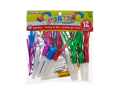 CELEBRATION 12pcs Party Squawkers - 18.4cm
