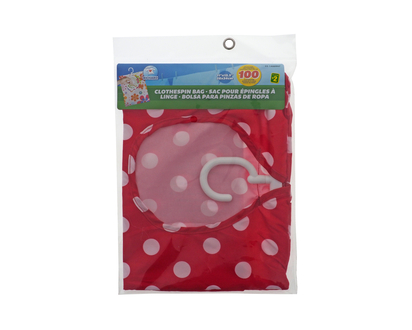 Clothespin Bag, 100pc