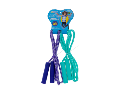 Jump Rope W/Plastic Handles, 2pc. - 7"