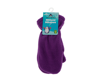 Children Polar Fleece Mittens - 3-6x