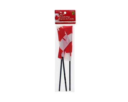 Pack Of Canada Flags Xon Pole - 4pk