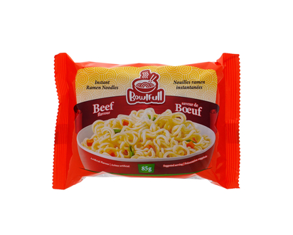 BOWLFULL Soupe ramen express au boeuf - 85g