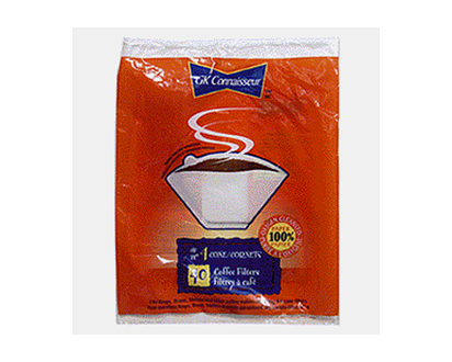 CONNAISSEUR - Cone Coffee FIlters, 40Pk - 40