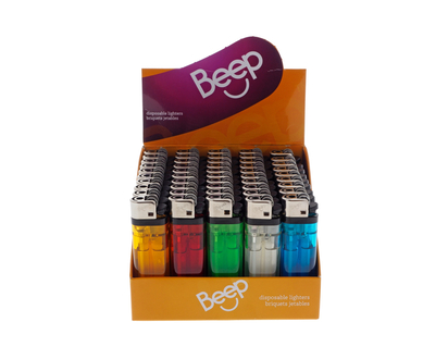 Disposable Lighters , Case of 500 - 2.3cmx8.2cm