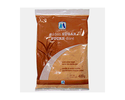 Golden Yellow Sugar in a bag Assorted - 400g
