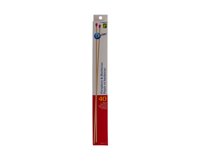 X Lite Bbq/Fireplace Wood Matches, 40PC - 40pk