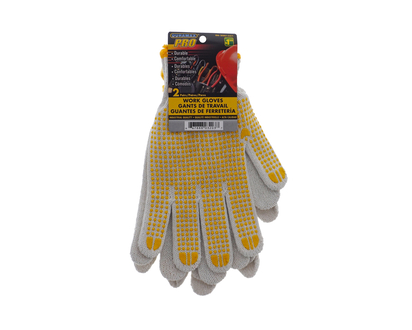 Knit Work Gloves 2PR