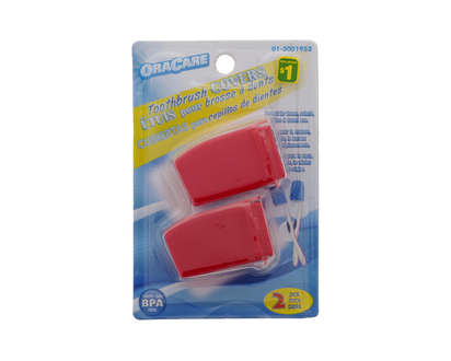 Toothbrush Covers, 2 Pack - 2pk