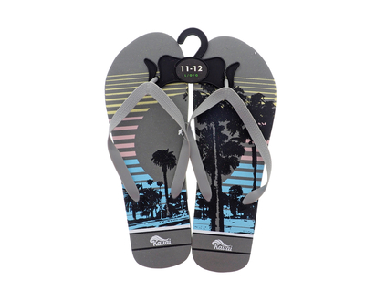 Assorted Men's Printed Sandals - Asst.