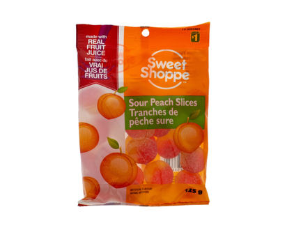 FRUITEE GUMMEE Sour Peach Slices - 125g