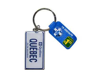 Porte-clefenplaqued'imatriculqc